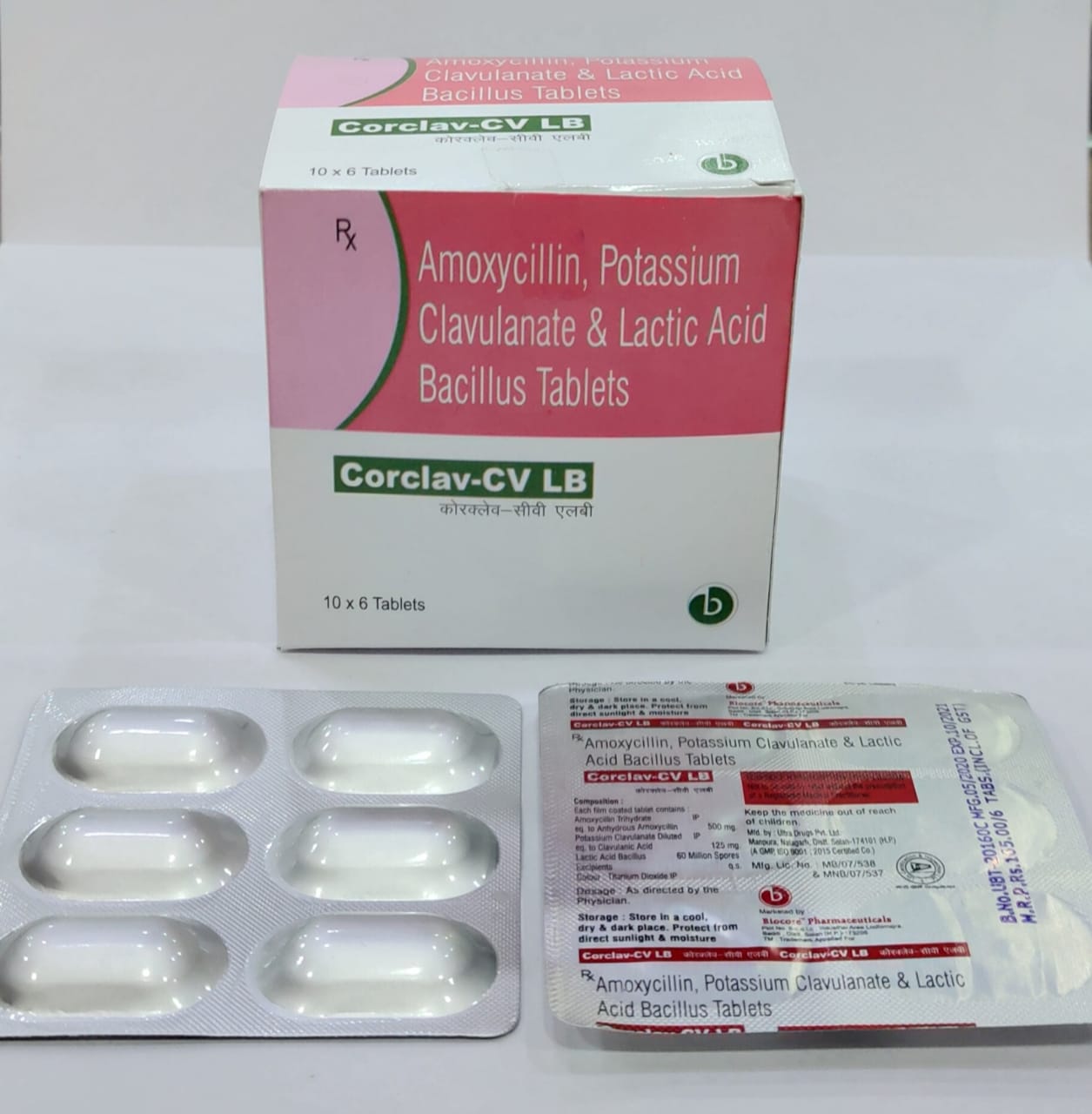 CORCLAV 625 LB Tablets